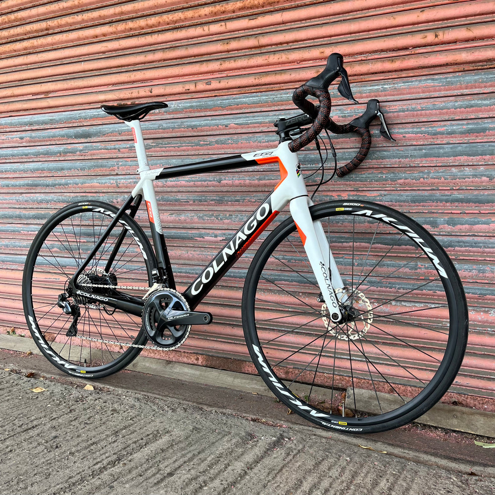 Colnago E64 Ultegra Di2 Carbon Disc Electric Road Bike - 55cm — view 2