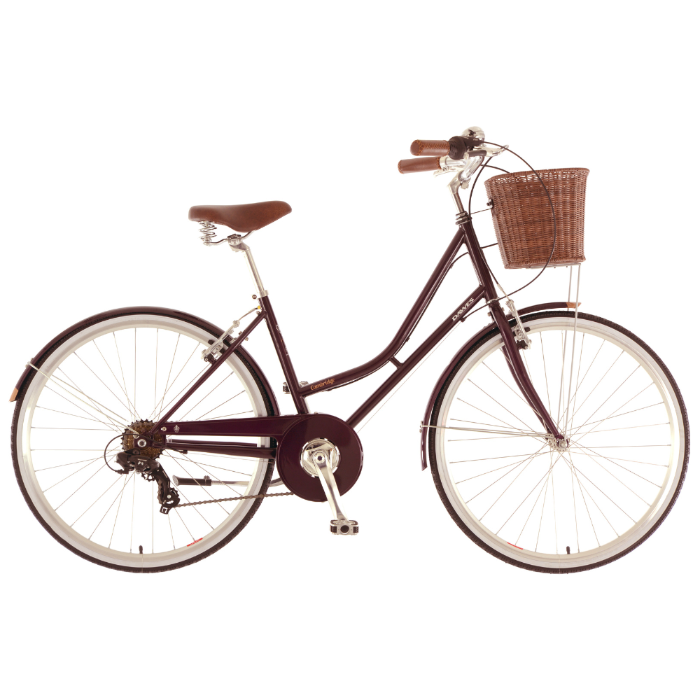 Dawes Cambridge Heritage Bike, 19/26" Plum