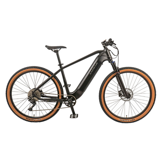 Claud Butler Wrath 2.0 Cues Electric Mountain Bike, Medium Stealth Black