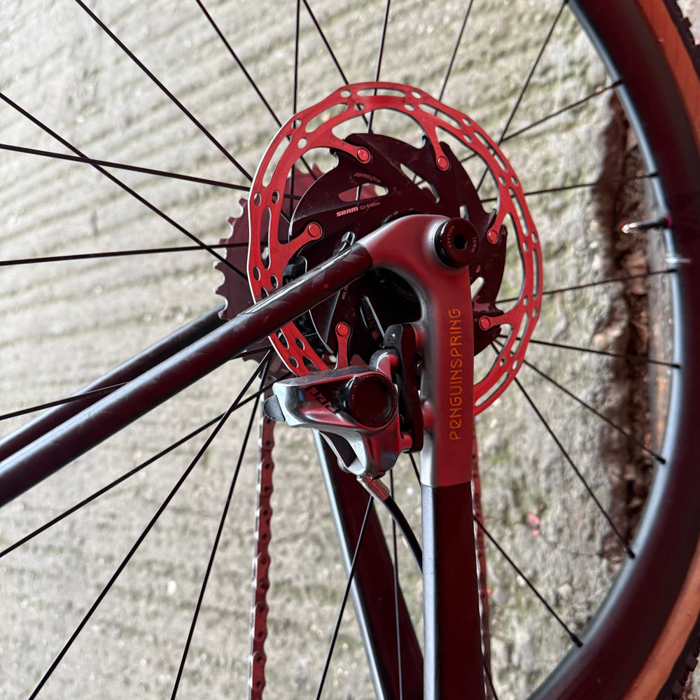 Bastion Crossroad SRAM Red AXS Cane Creek Carbon Disc Gravel Road Bike - M — view 21