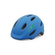Giro Scamp kids cycle helmet XS - Matte Blue/Lime — view 1
