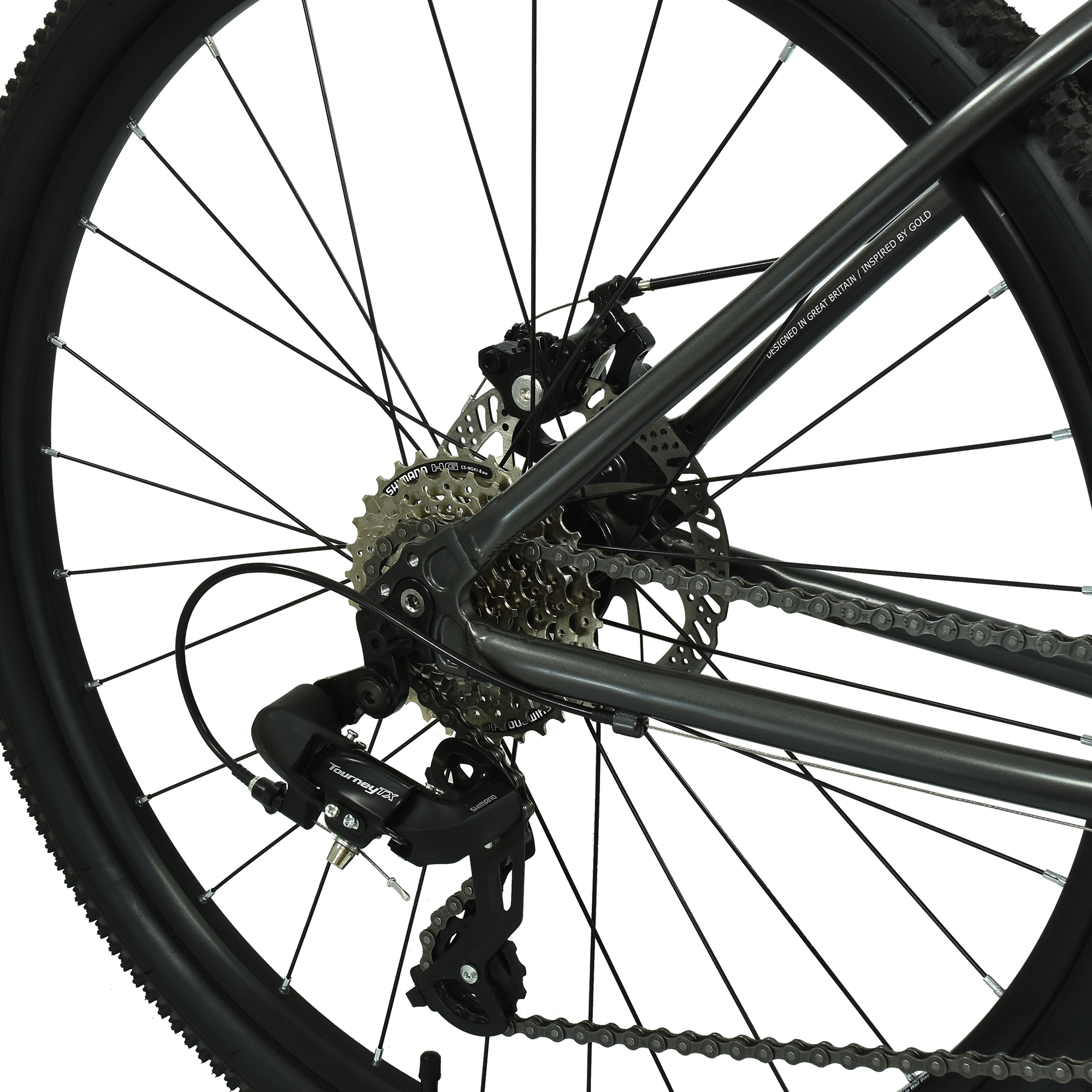 Hoy Pentland 26" Kids Bike - Stealth Black