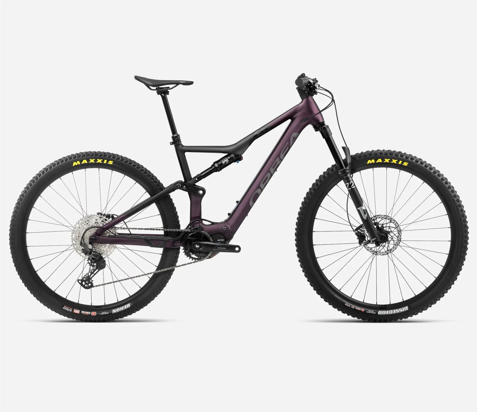 Orbea Rise H30 29er Electric Mountain Bike - Mulberry/Black . Ebike. Size Medium