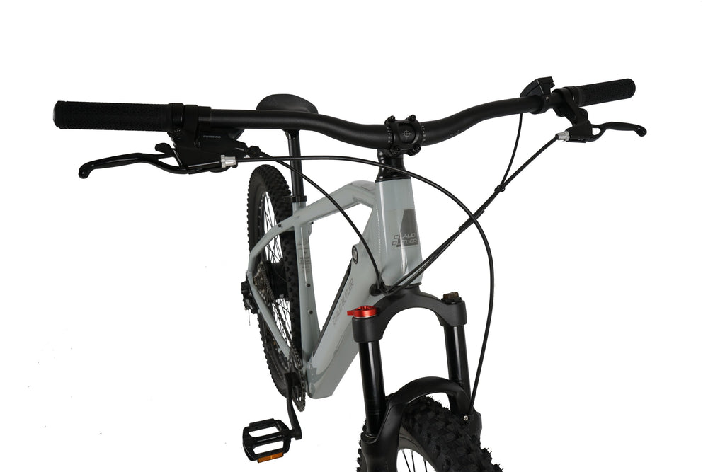 Claud Butler Ridge 1.0 Electric Mountain Bike - 780mm bars and 120mm suspension fork — view 15