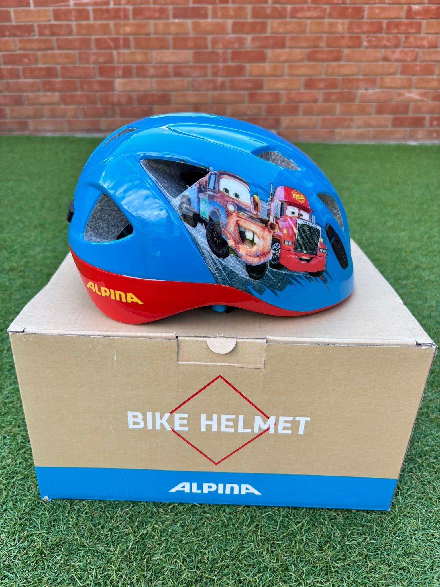 Alpina Ximo Disney Cars Helmet 45cm to 49cm