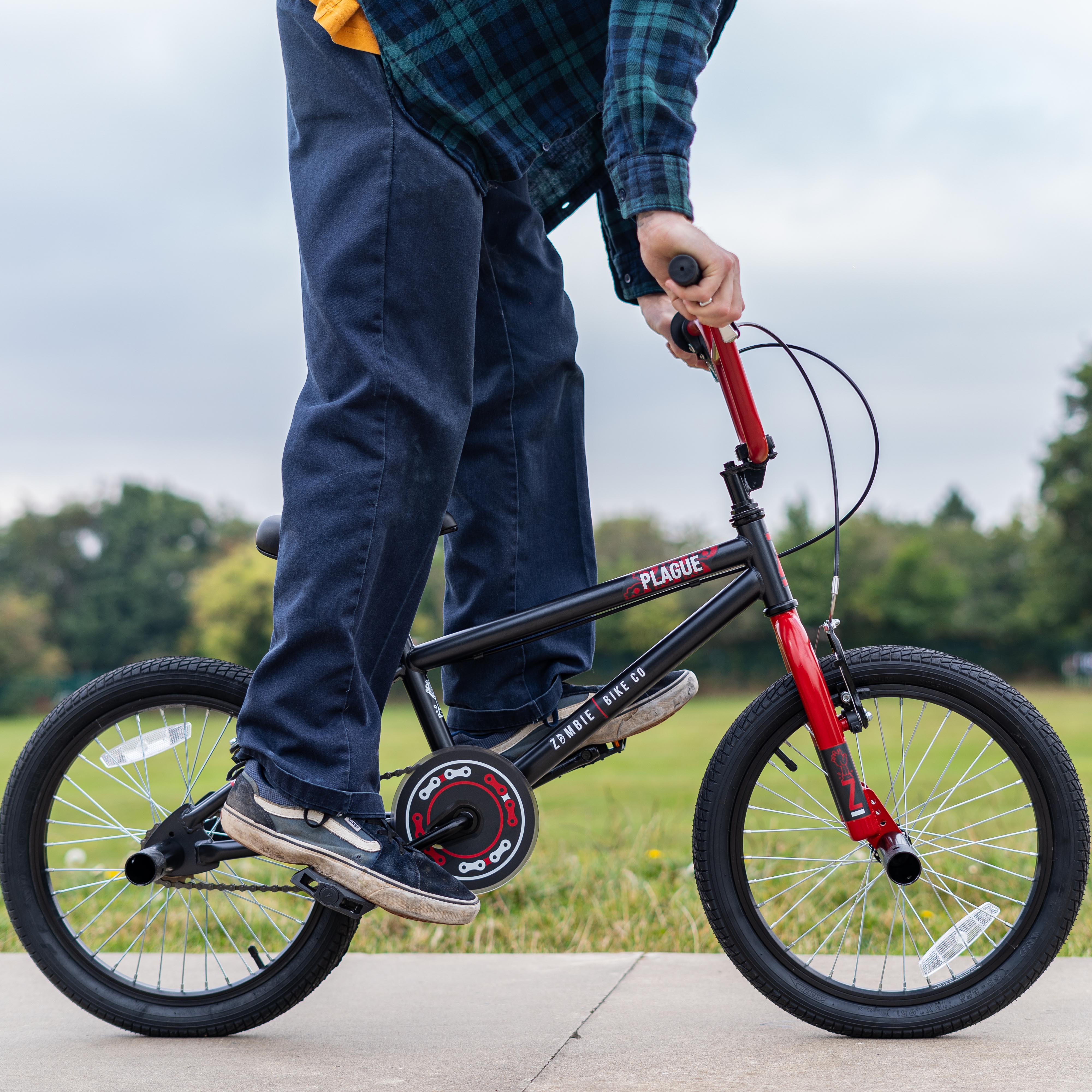 Zombie Plague Black/Red BMX Bike