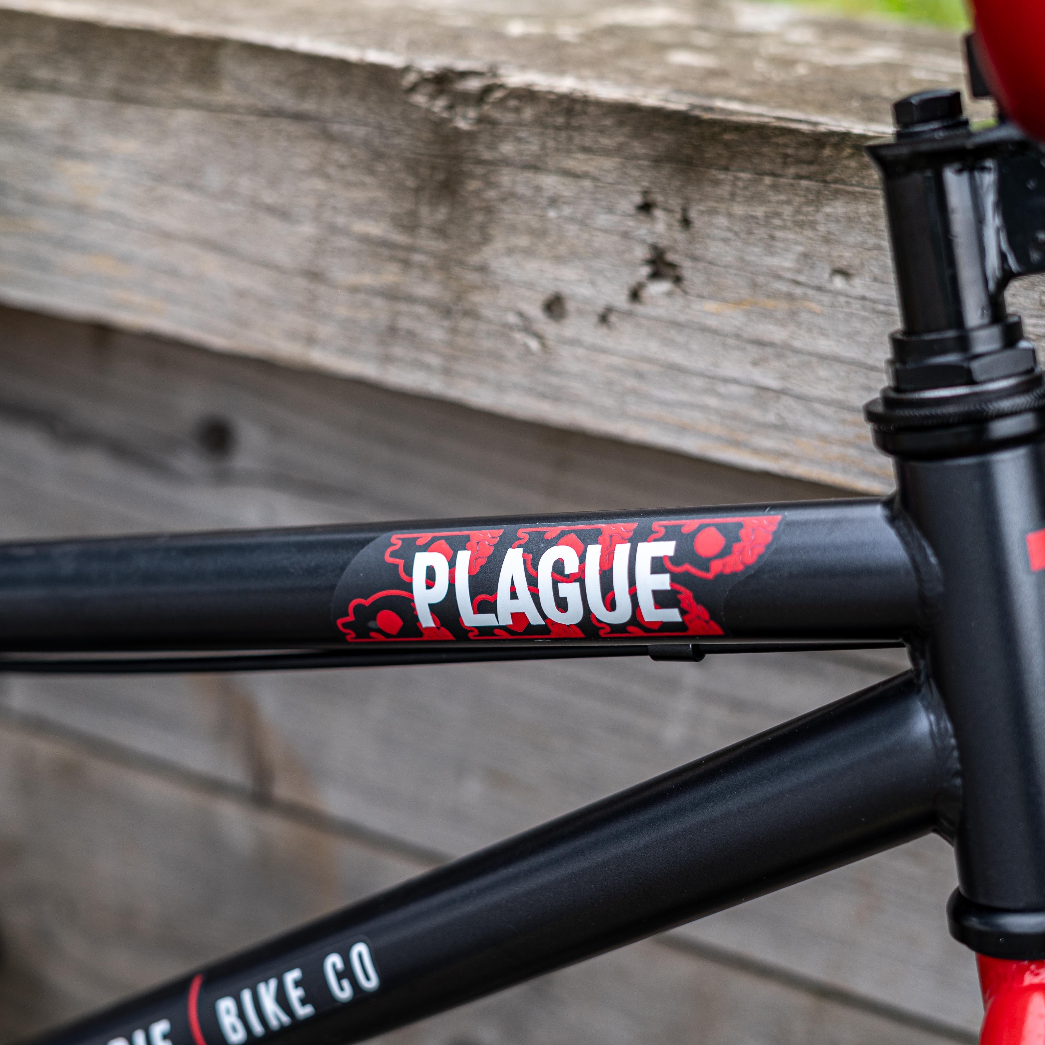 Zombie Plague Black/Red BMX Bike