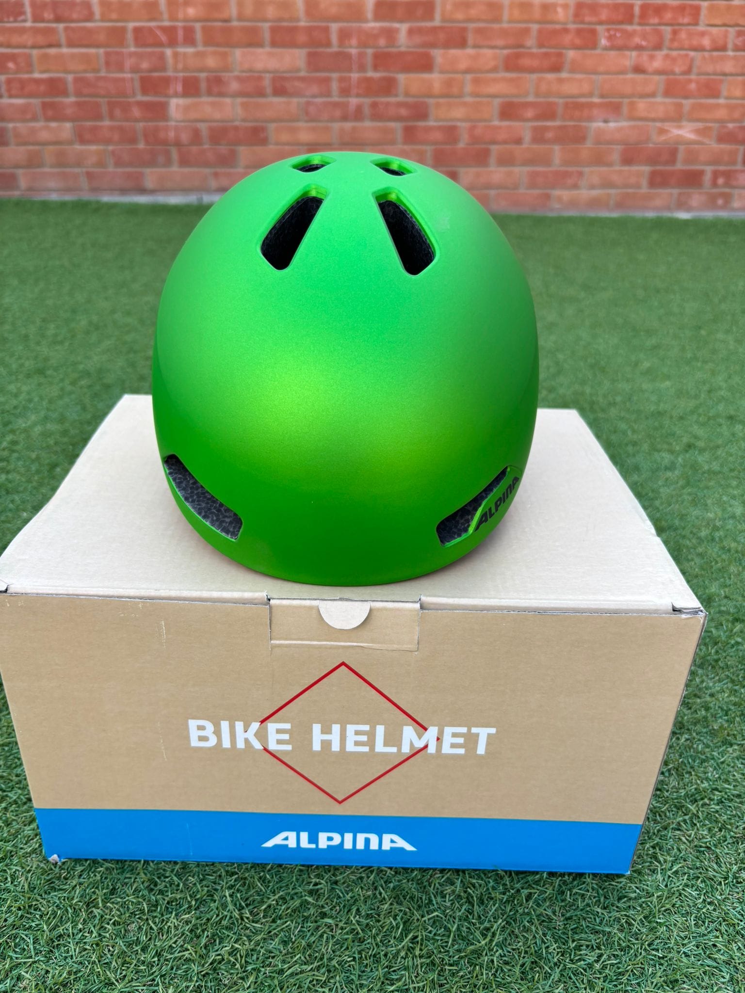 Alpina Helmet Alpina Hackney Junior Helmet Green Frog 47 - 51cm