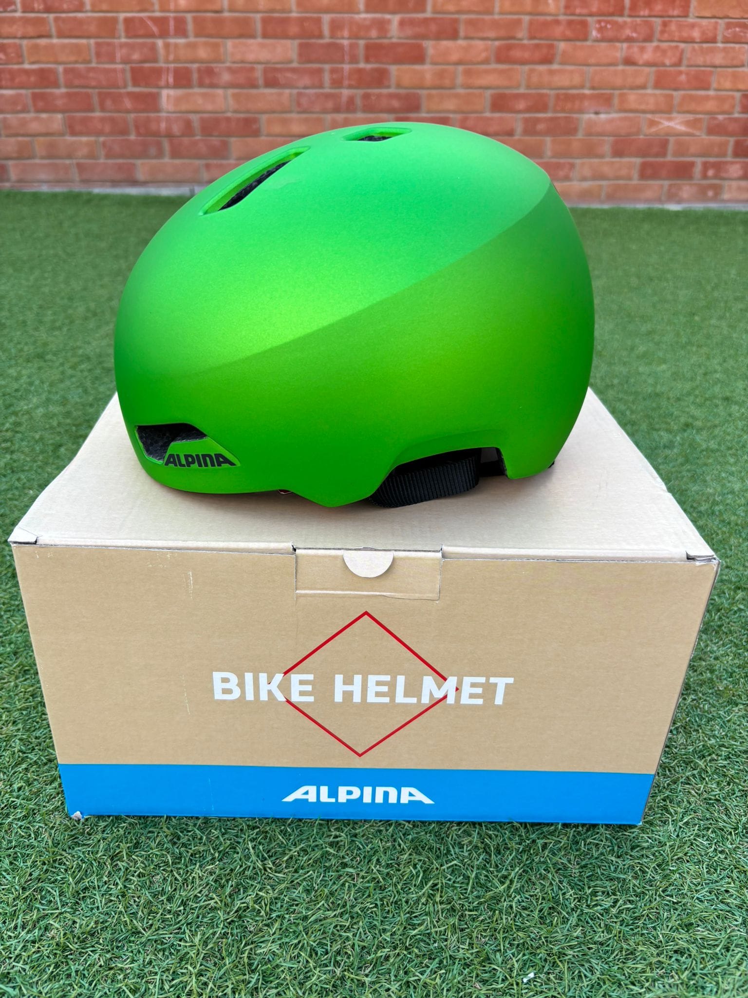 Alpina Helmet Alpina Hackney Junior Helmet Green Frog 47 - 51cm