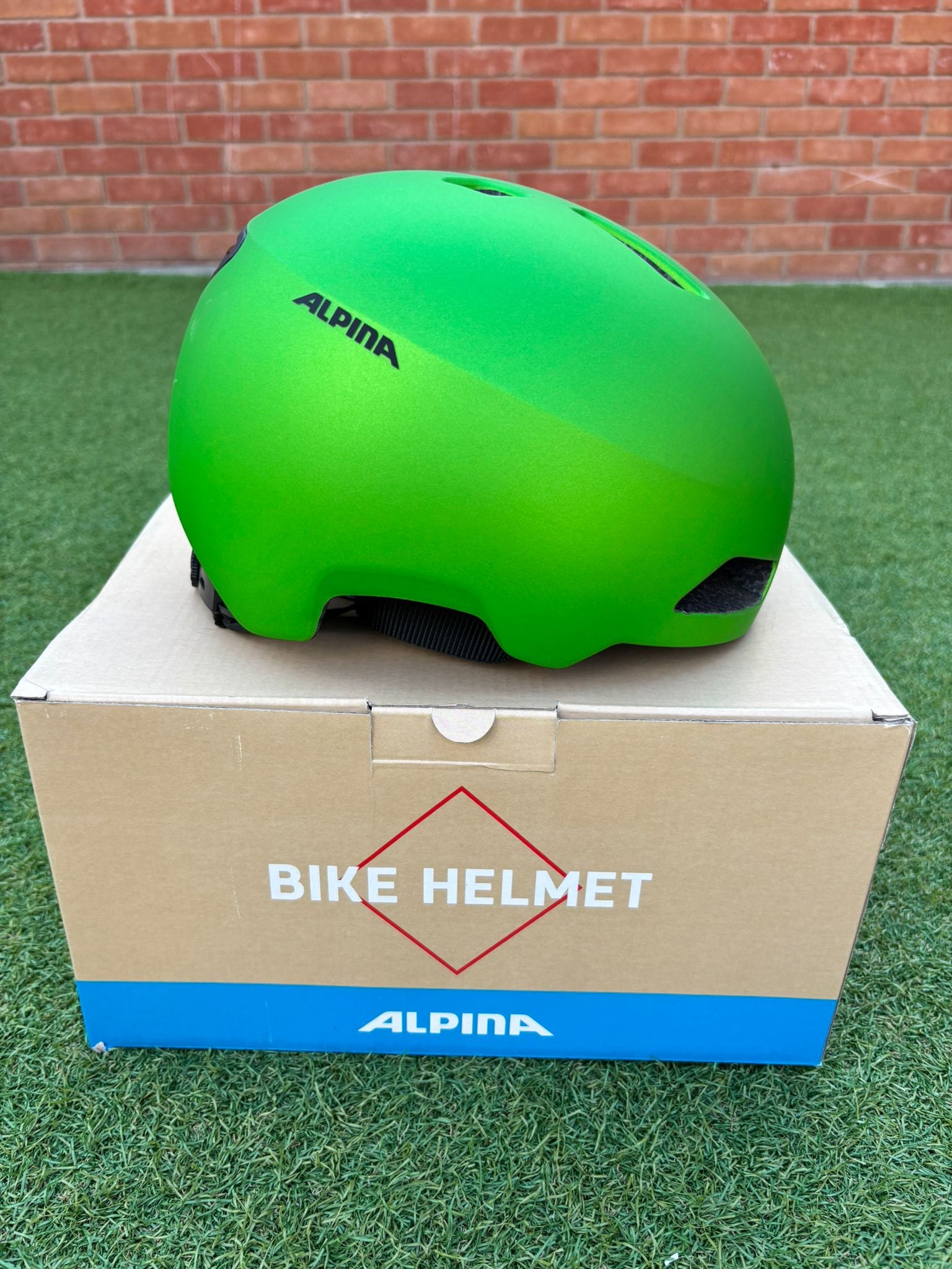Alpina Helmet Alpina Hackney Junior Helmet Green Frog 47 - 51cm