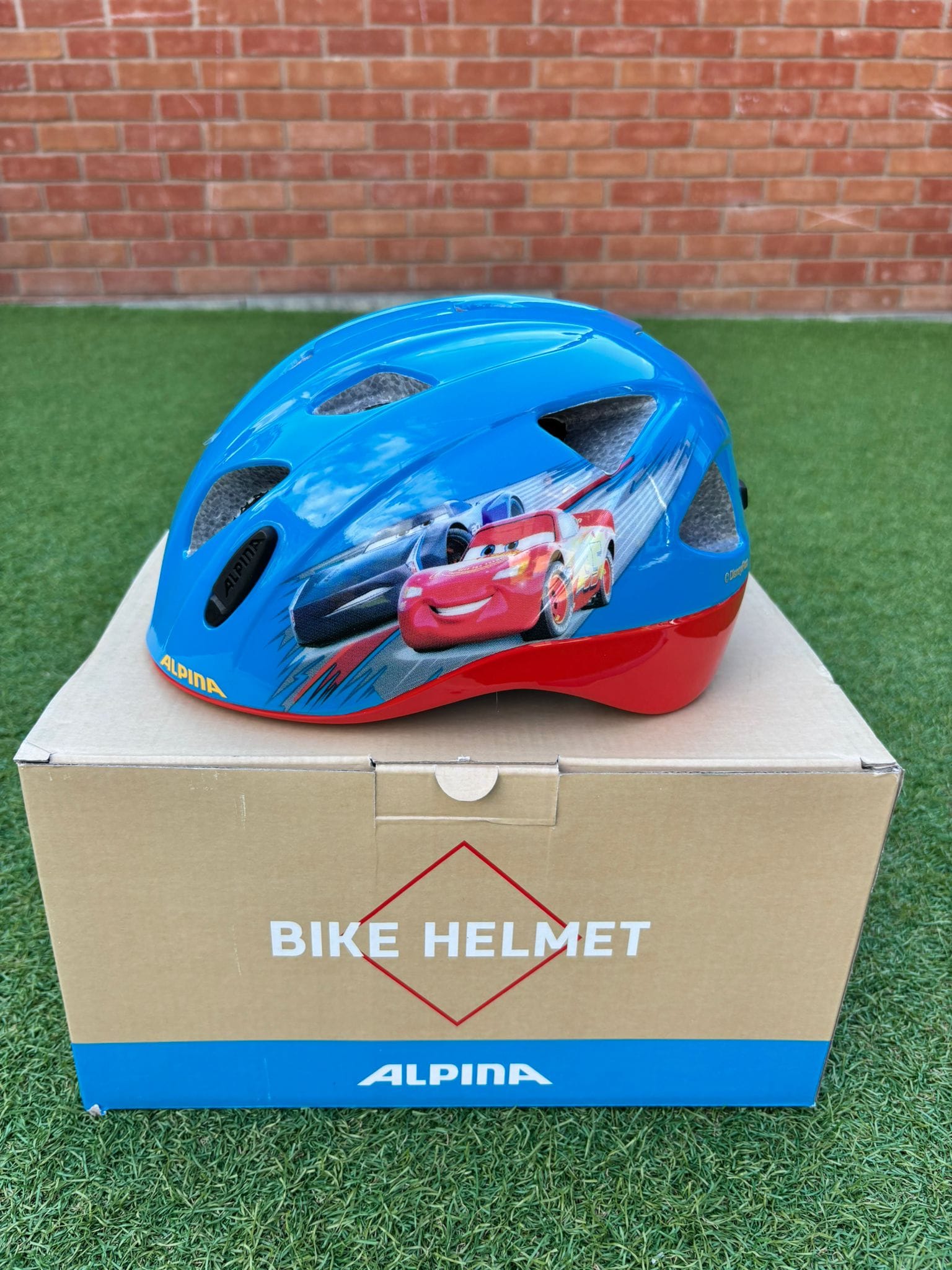 Alpina Helmet Alpina Ximo Disney Cars Helmet 45cm to 49cm
