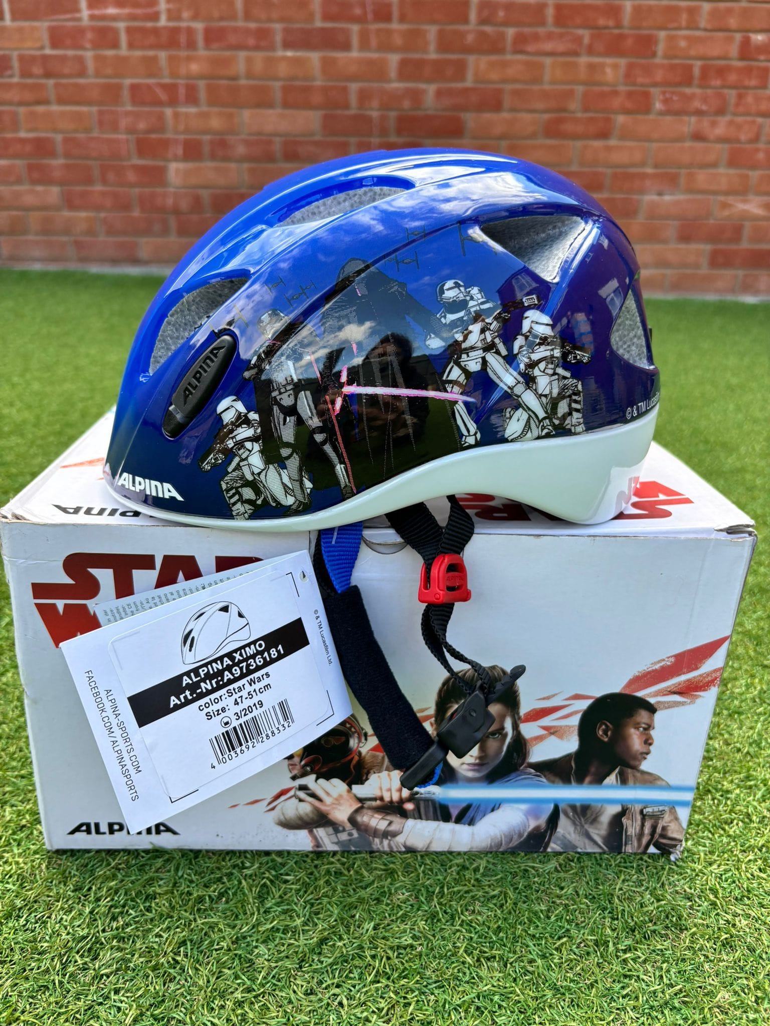 Alpina Helmet Alpina Ximo Disney Star Wars Helmet 45cm - 49cm