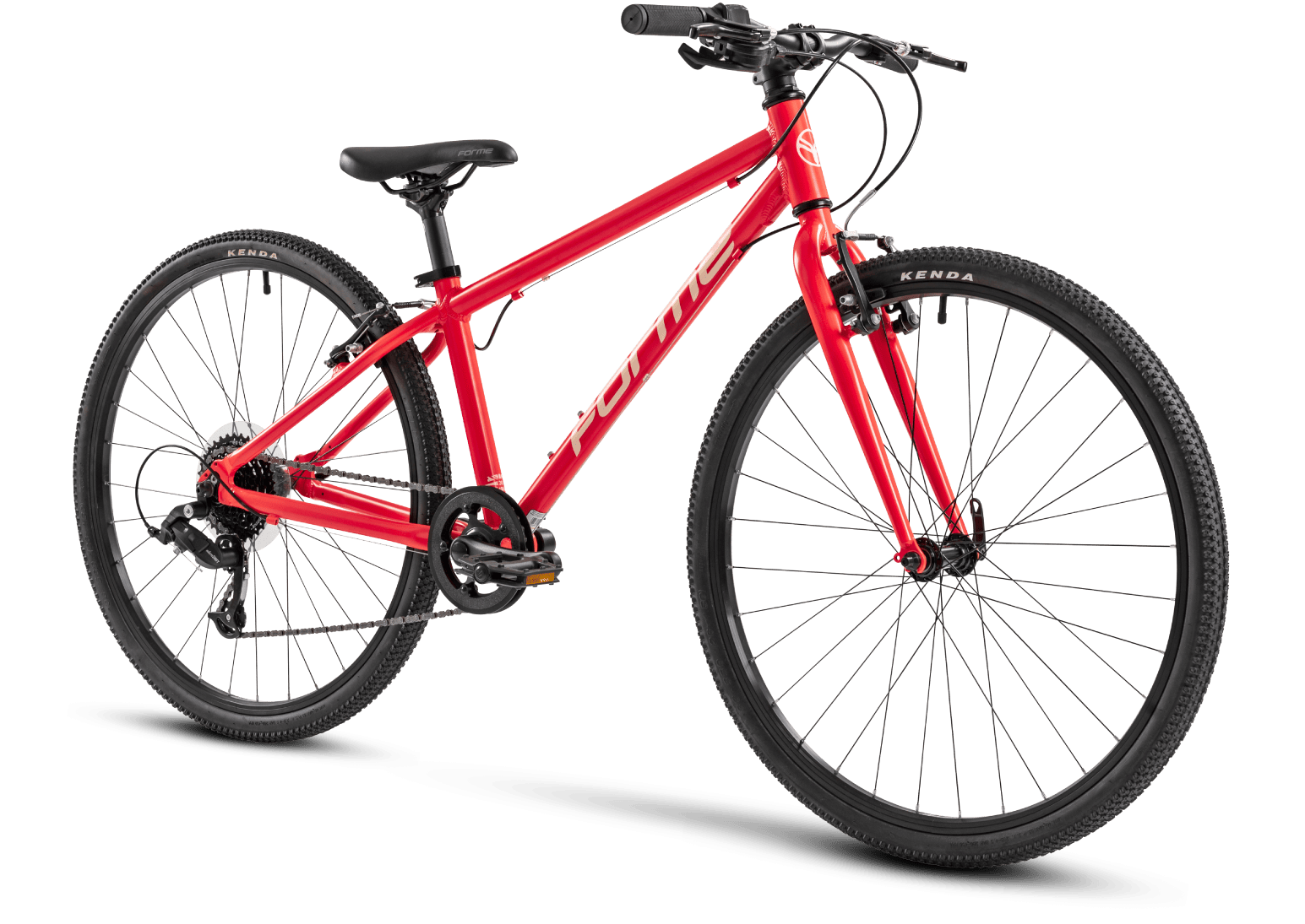 Forme bamford junior mountain bike 26 wheels satin red size 13 frame perfect for everyone