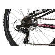 Boss Stealth 26 Mountain Bike, Black/Pink, view 7 — view 7