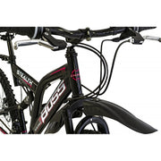 Boss Stealth 26 Mountain Bike, Black/Pink, view 4 — view 4