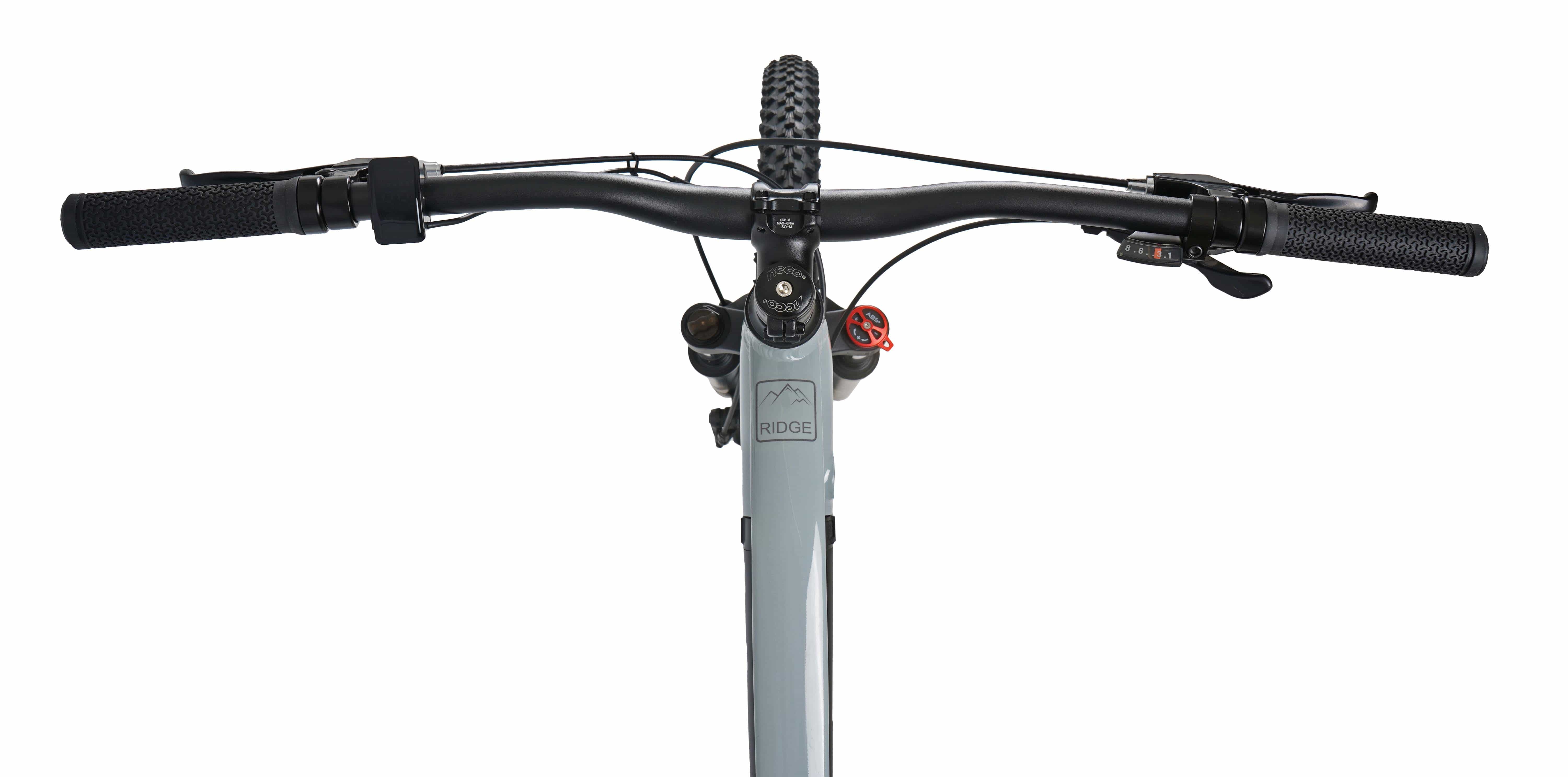 Claud Butler Electric Mountain Bikes Claud Butler Ridge 1.0 Electric Mountain Bike, Medium Primer Grey