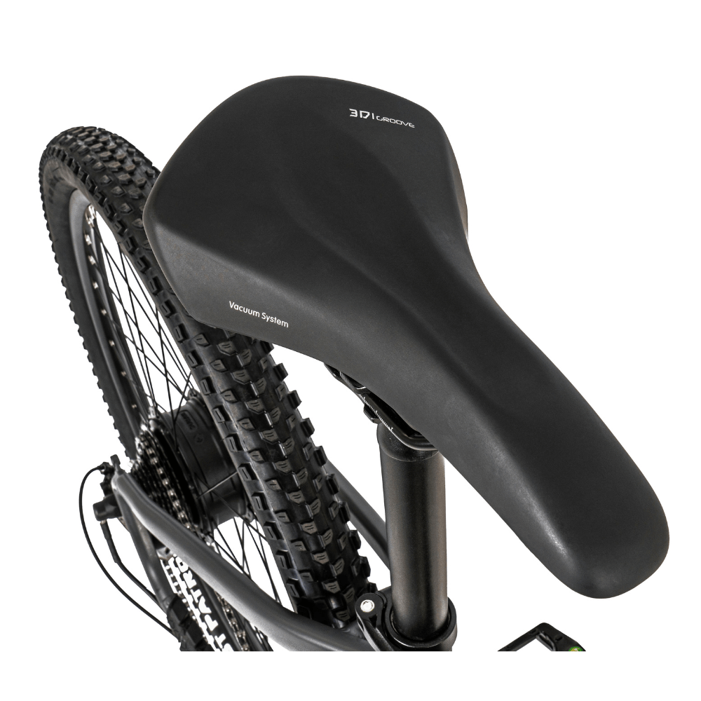 Claud Butler Electric Mountain Bikes Claud Butler Wrath 1.0 Cues Electric Mountain Bike, Medium Stealth Grey