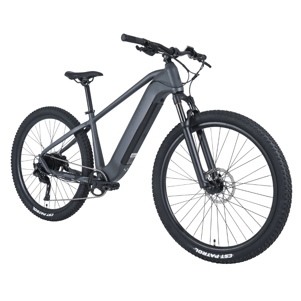 Claud Butler Electric Mountain Bikes Claud Butler Wrath 1.0 Cues Electric Mountain Bike, Medium Stealth Grey