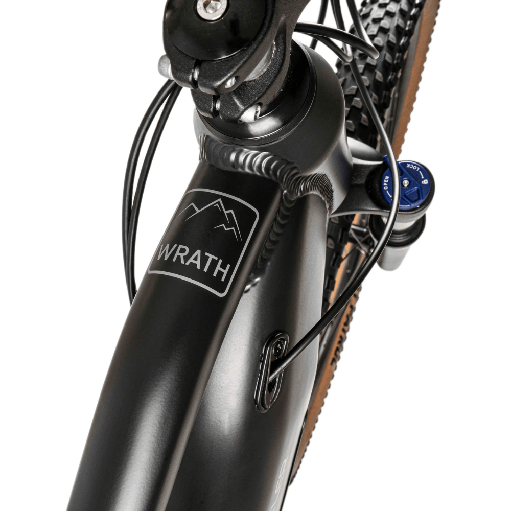 Claud Butler Electric Mountain Bikes Claud Butler Wrath 2.0 Cues Electric Mountain Bike, Large Stealth Black