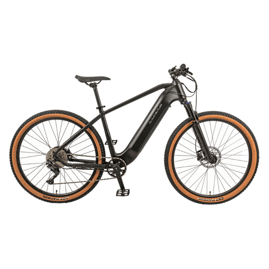 Claud Butler Electric Mountain Bikes Claud Butler Wrath 2.0 Cues Electric Mountain Bike, Medium Stealth Black