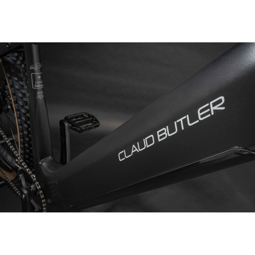 Claud Butler Electric Mountain Bikes Claud Butler Wrath 2.0 Cues Electric Mountain Bike, Medium Stealth Black