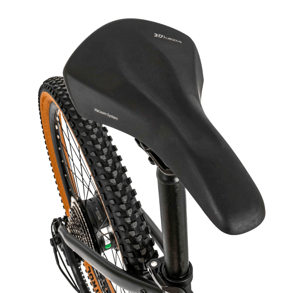 Claud Butler Electric Mountain Bikes Claud Butler Wrath 2.0 Cues Electric Mountain Bike, Medium Stealth Black
