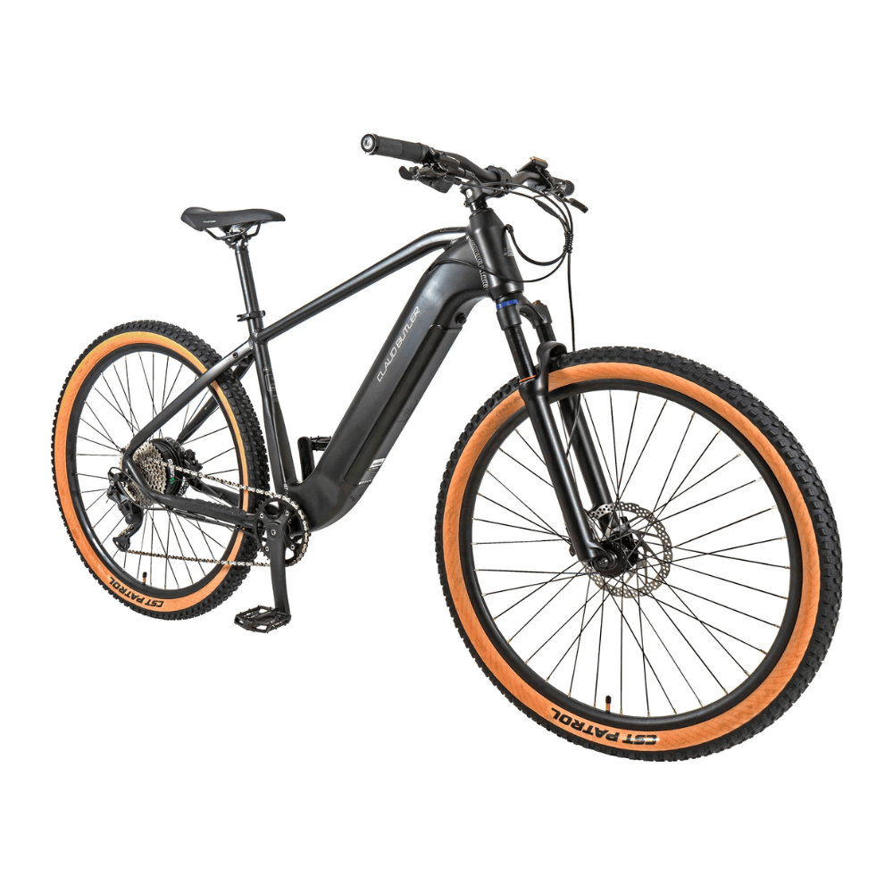 Claud Butler Electric Mountain Bikes Claud Butler Wrath 2.0 Cues Electric Mountain Bike, Medium Stealth Black