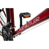 Claud butler explorer 2 0 hybrid bike 18 red perfect for everyone