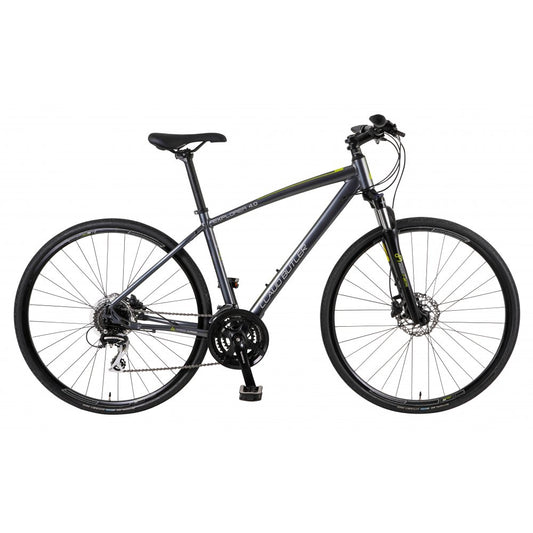 Claud Butler Explorer 4.0 Hybrid Bike, 18" Grey