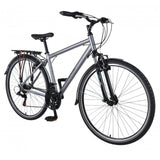 Claud Butler Hybrid Bikes Claud Butler Explorer 1.0 EQ Hybrid Bike, 18" Silver