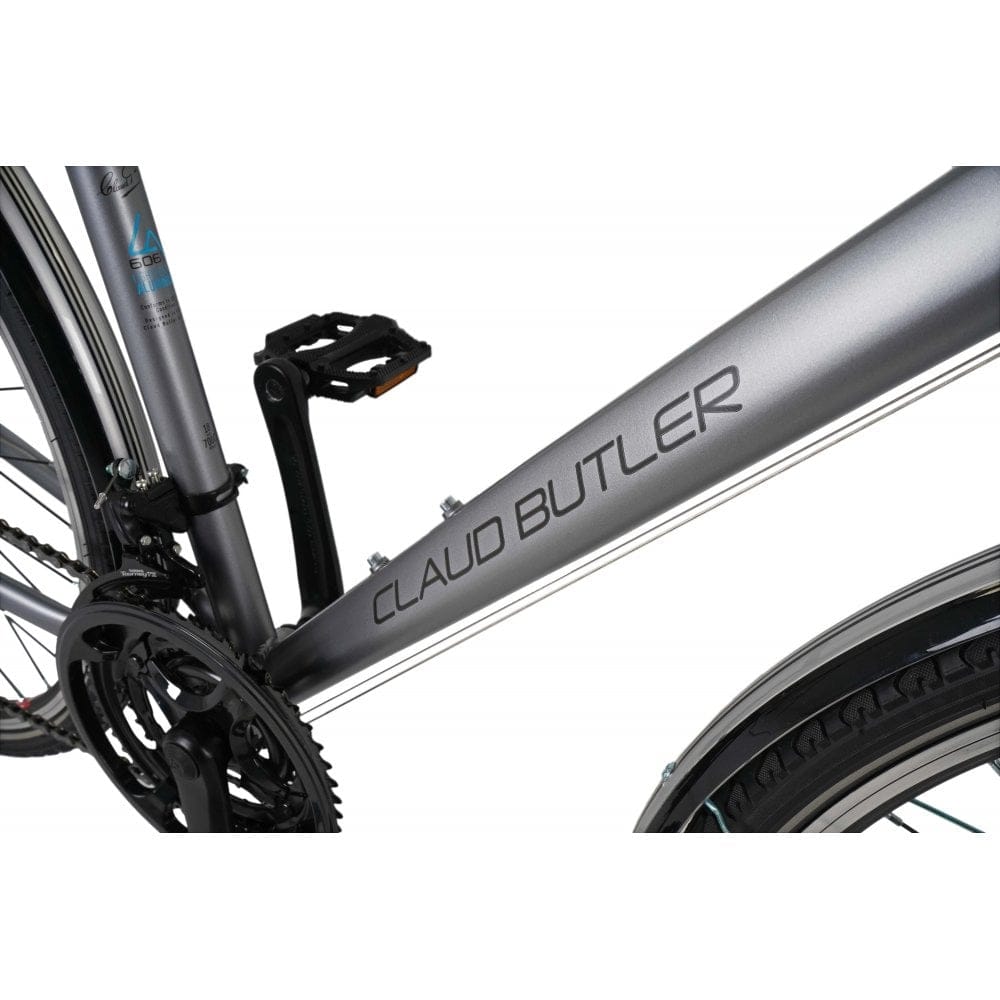 Claud Butler Hybrid Bikes Claud Butler Explorer 1.0 EQ Hybrid Bike, 18" Silver
