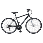 Claud Butler Explorer 1.0 Hybrid Bike, Black — view 1
