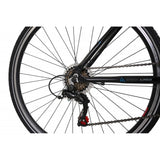 Claud Butler Hybrid Bikes Claud Butler Explorer 1.0 Hybrid Bike, 18" Black