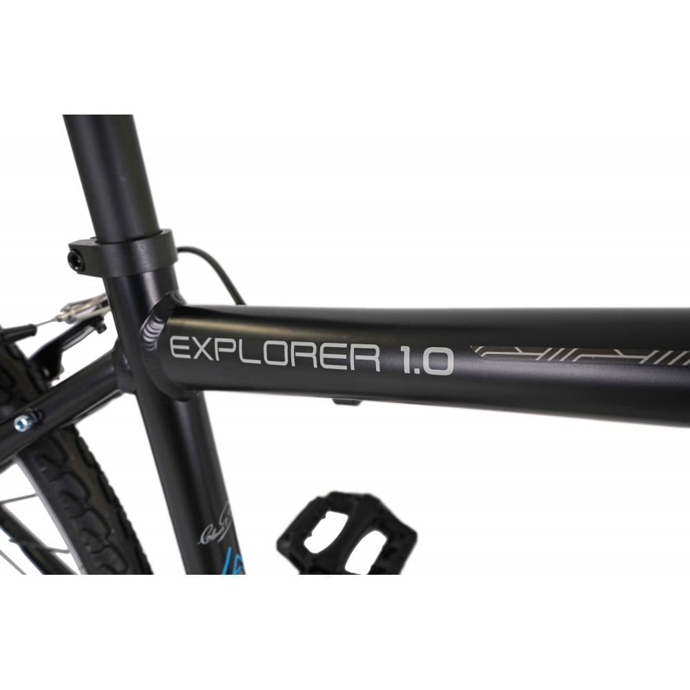 Claud Butler Hybrid Bikes Claud Butler Explorer 1.0 Hybrid Bike, 18" Black