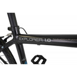 Claud Butler Hybrid Bikes Claud Butler Explorer 1.0 Hybrid Bike, 18" Black