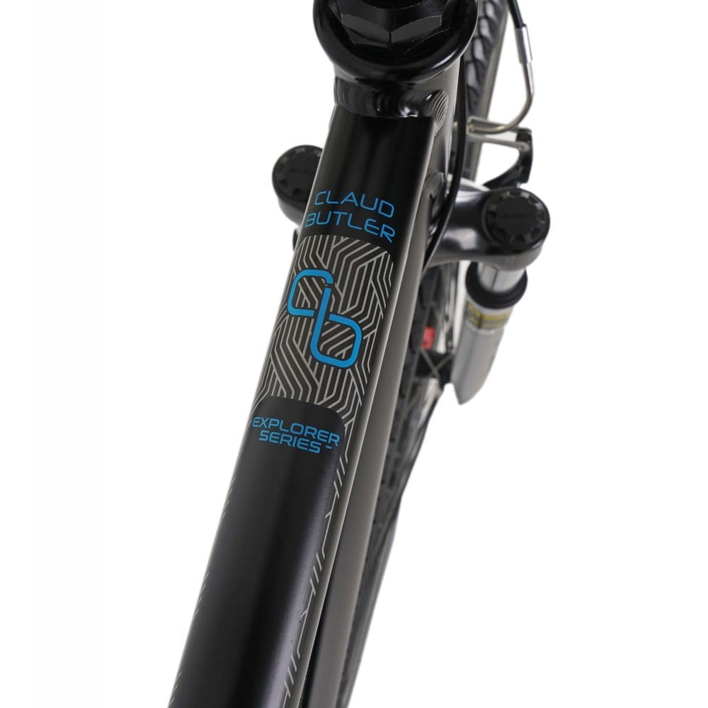 Claud Butler Hybrid Bikes Claud Butler Explorer 1.0 Hybrid Bike, 18" Black