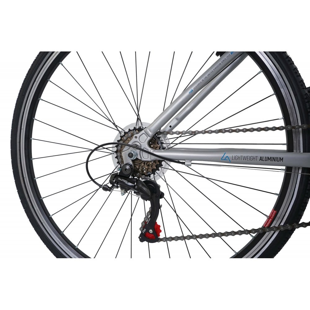 Claud Butler Hybrid Bikes Claud Butler Explorer 1.0 Low Step Hybrid Bike, 16" Silver
