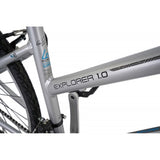 Claud Butler Hybrid Bikes Claud Butler Explorer 1.0 Low Step Hybrid Bike, 16" Silver