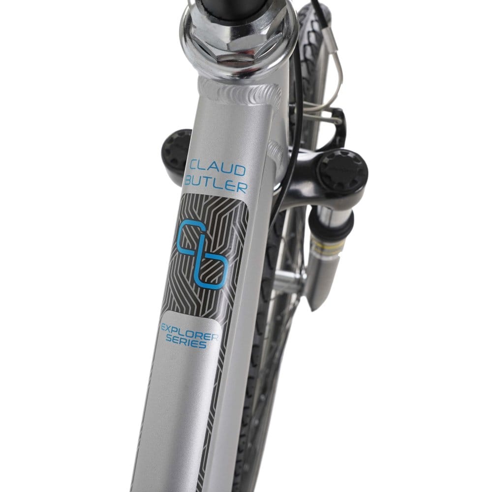 Claud Butler Hybrid Bikes Claud Butler Explorer 1.0 Low Step Hybrid Bike, 16" Silver