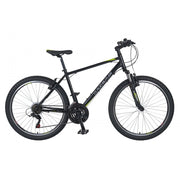Claud Butler Edge HT Mountain Bike, 26" Black/Green — view 1