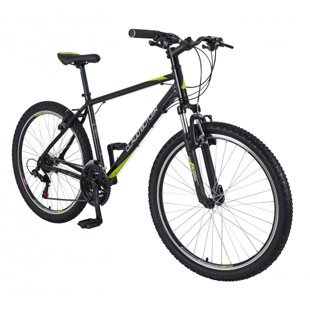 Claud Butler Mountain Bikes Claud Butler Edge HT Mountain Bike, 14/26" Black/Green
