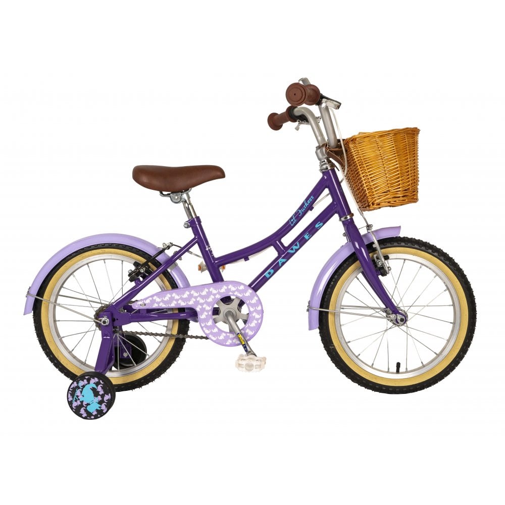 Dawes 16" Lil Duchess Kids Heritage Bike, Purple