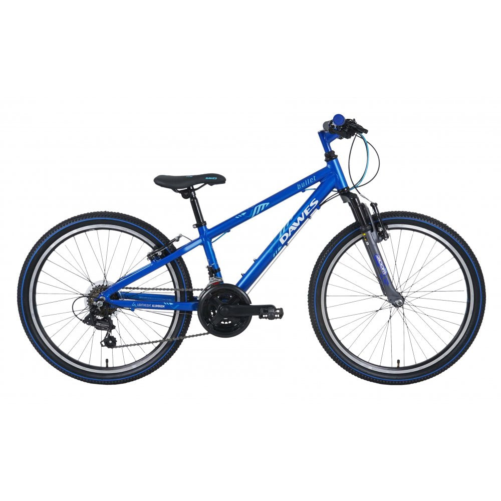 Dawes 24" Bullet HT Kids Mountain Bike, Dark Blue