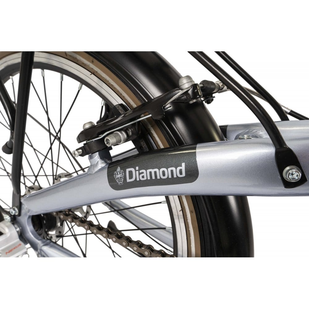 Dawes Folding Bikes Dawes Diamond Folding Bike, 20" Silver — view 7