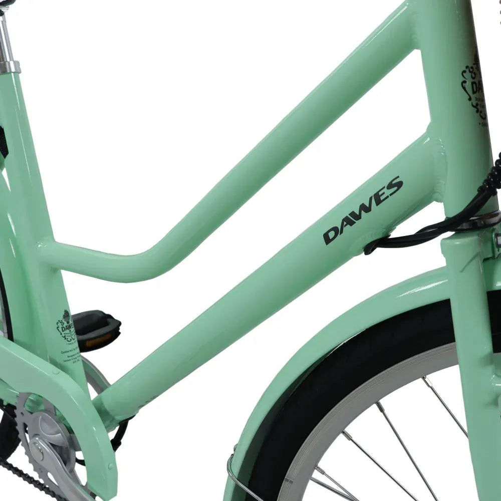 Dawes Electric Hybrid Bikes Dawes Elegance Low Step Electric Hybrid Bike