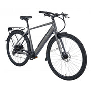 Dawes Scenic Crossbar Electric Hybrid Bike, Dark Metallic Grey, view 2 — view 2
