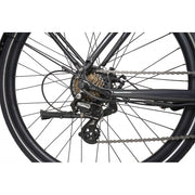Dawes Scenic Crossbar Electric Hybrid Bike, Dark Metallic Grey, view 15 — view 5