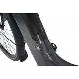 Dawes Electric Hybrid Bikes Dawes Scenic Low Step Electric Hybrid Bike, Dark Metallic Grey, Small (15")