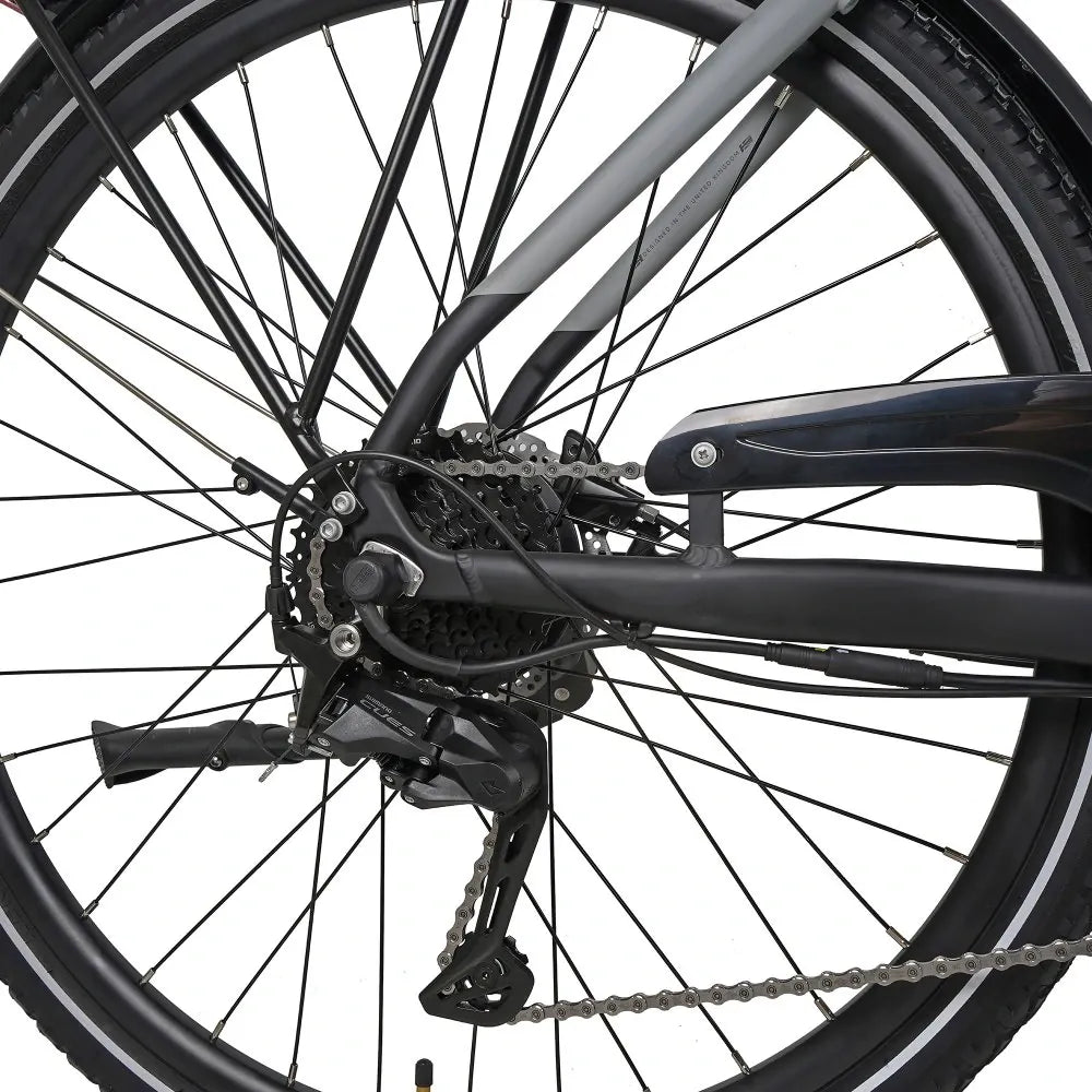 Dawes Electric Hybrid Bikes Dawes Spire 2.0 Cues Low Step Electric Hybrid Bike