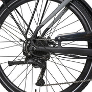 Dawes Electric Hybrid Bikes Dawes Spire 2.0 Cues Low Step Electric Hybrid Bike — view 4